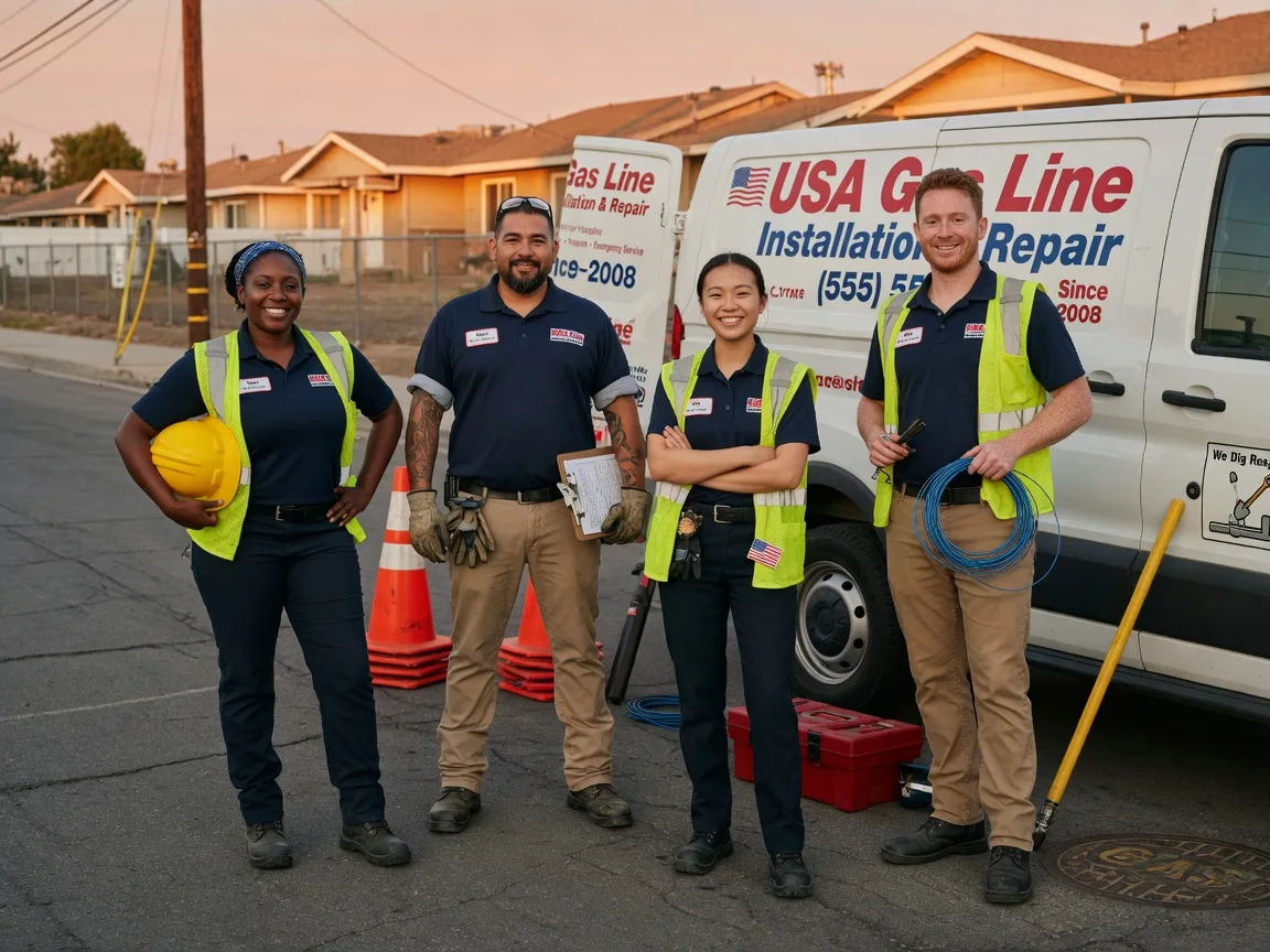 Gas Line Installation company in Copan, OK